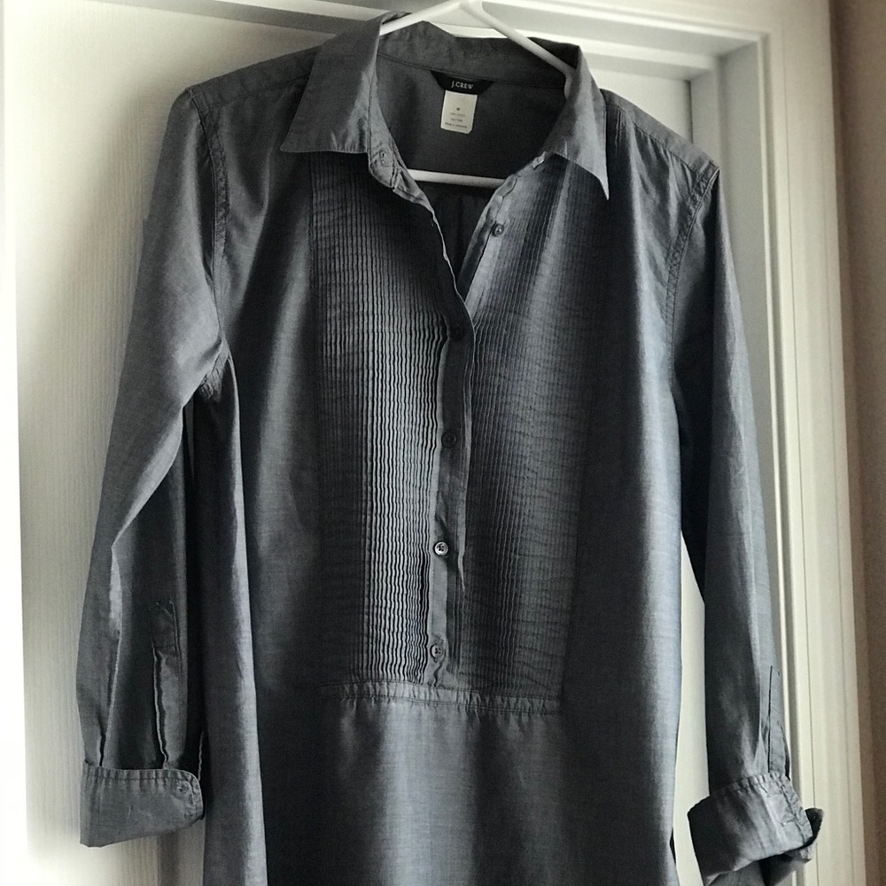 J. Crew Tuxedo Tunic